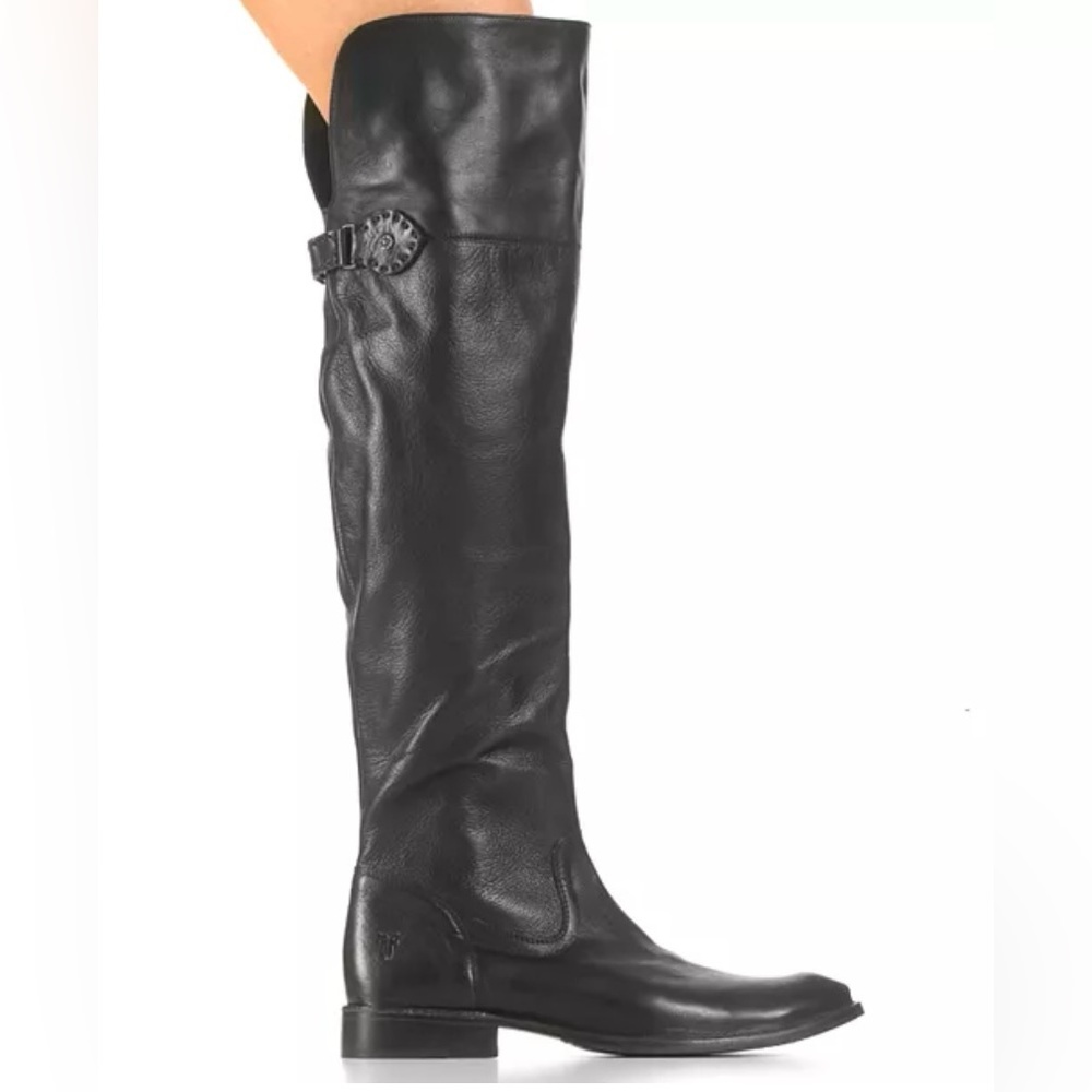 Frye Shirley OTK Boots black 8.5 B